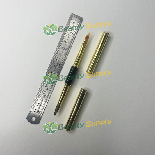 LIA Dual End Gold Handle Ombre/3D Art Brush