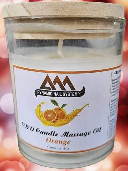 Pyramid Warm Candle Massage Oil 4oz