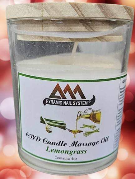 Pyramid Warm Candle Massage Oil 4oz