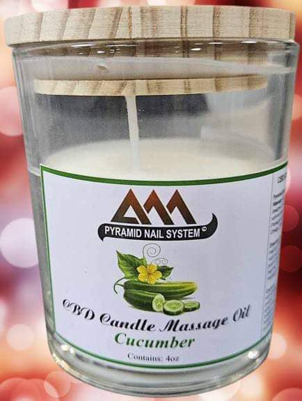 Pyramid Warm Candle Massage Oil 4oz