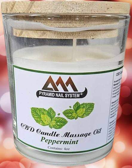 Pyramid Warm Candle Massage Oil 4oz