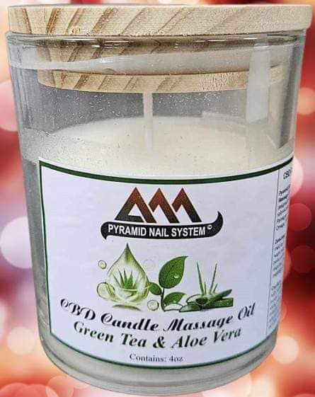 Pyramid Warm Candle Massage Oil 4oz
