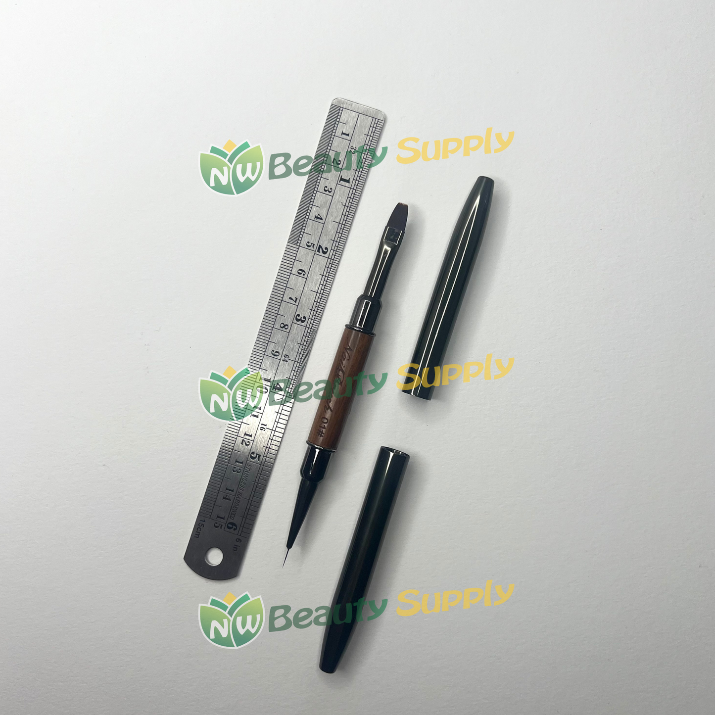 LIA Dual End Wood Handle Art Brush