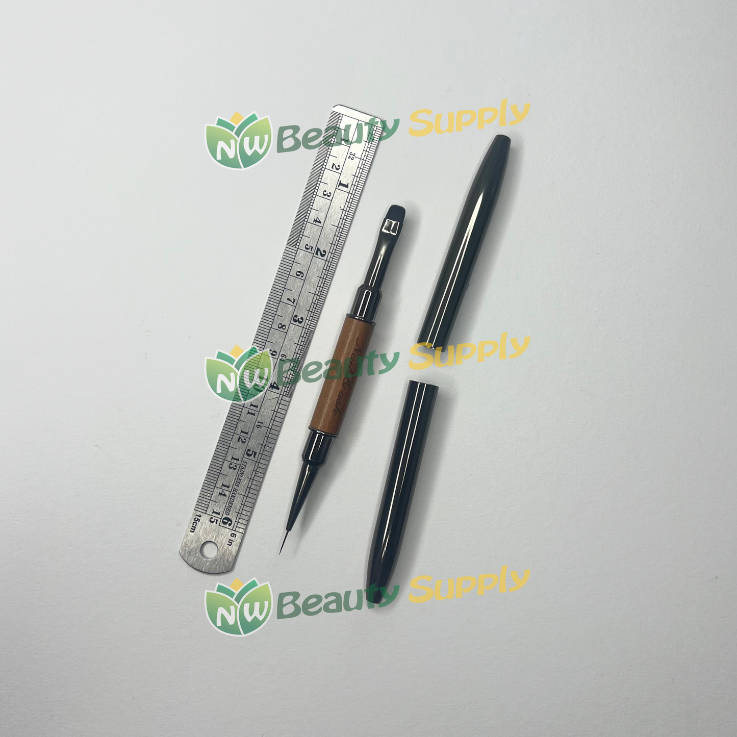 LIA Dual End Wood Handle Art Brush