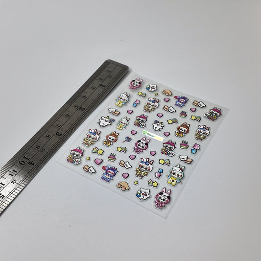 Colorful Labu Sticker Decal