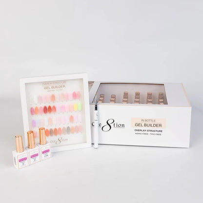 Cre8tion Builder Gel in Bottle 48pc Kit