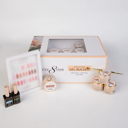 Cre8tion Builder Gel in Jar 24 Colors Kit