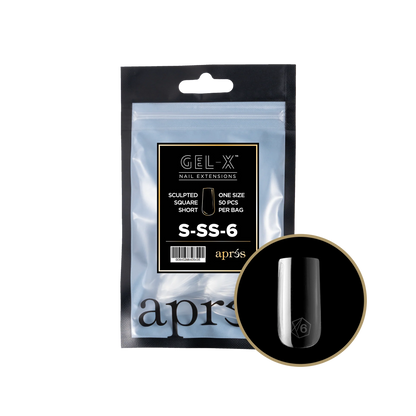APRES Gel-X Sculpted Square Short Refill