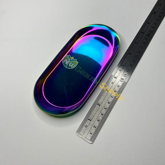LIA Rounded Rainbow Metal Tray