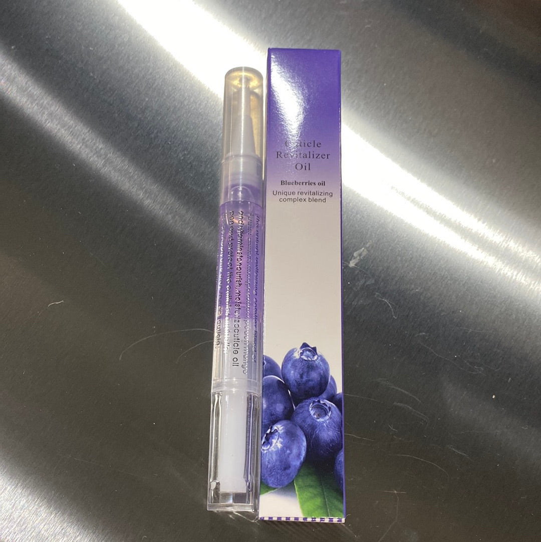 Cuticle Oil Brush On Pen Twist Blueberries