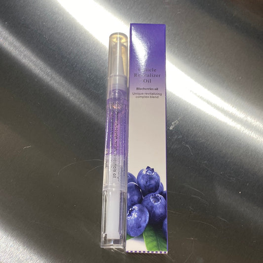 Cuticle Oil Brush On Pen Twist Blueberries