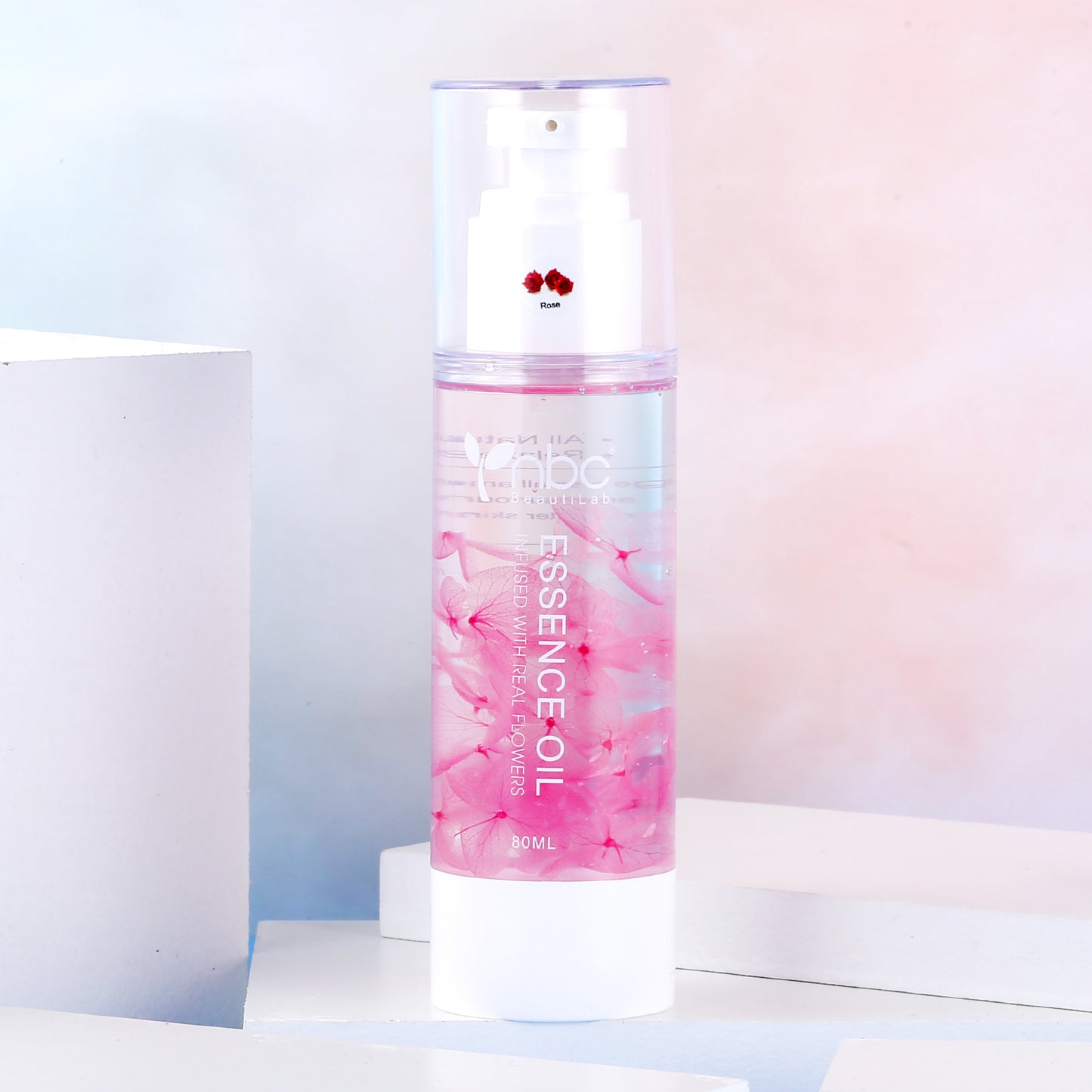 NBC Cuticle Oil with Pump (80 mL) - Rose