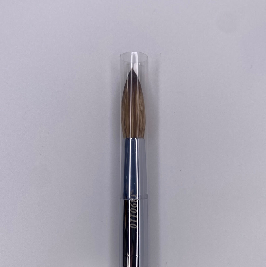 KL #12 Petal 6 Angle Black Handle Nail Brush