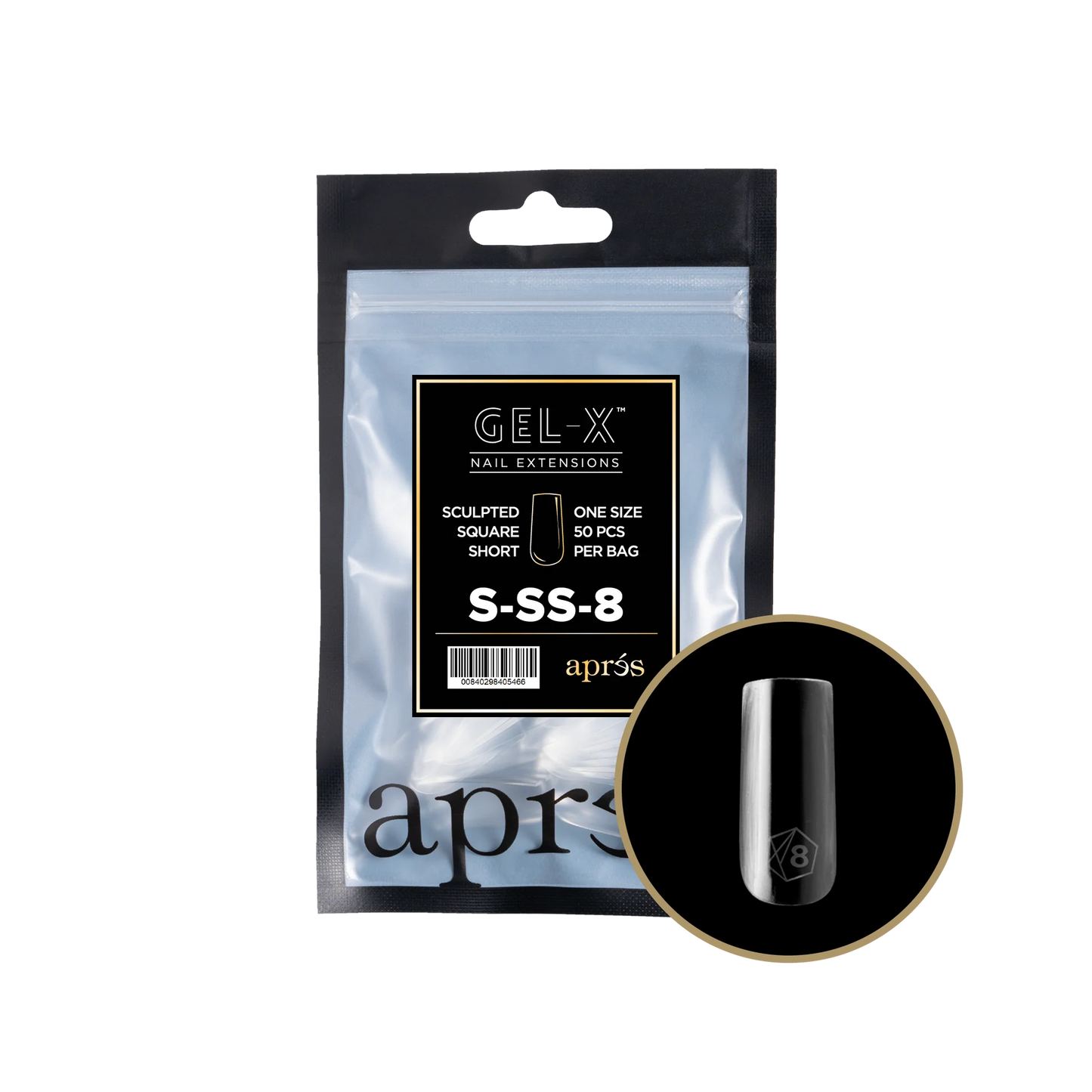APRES Gel-X Sculpted Square Short Refill