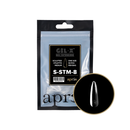 APRES Gel-X Sculpted Stiletto Medium Refill