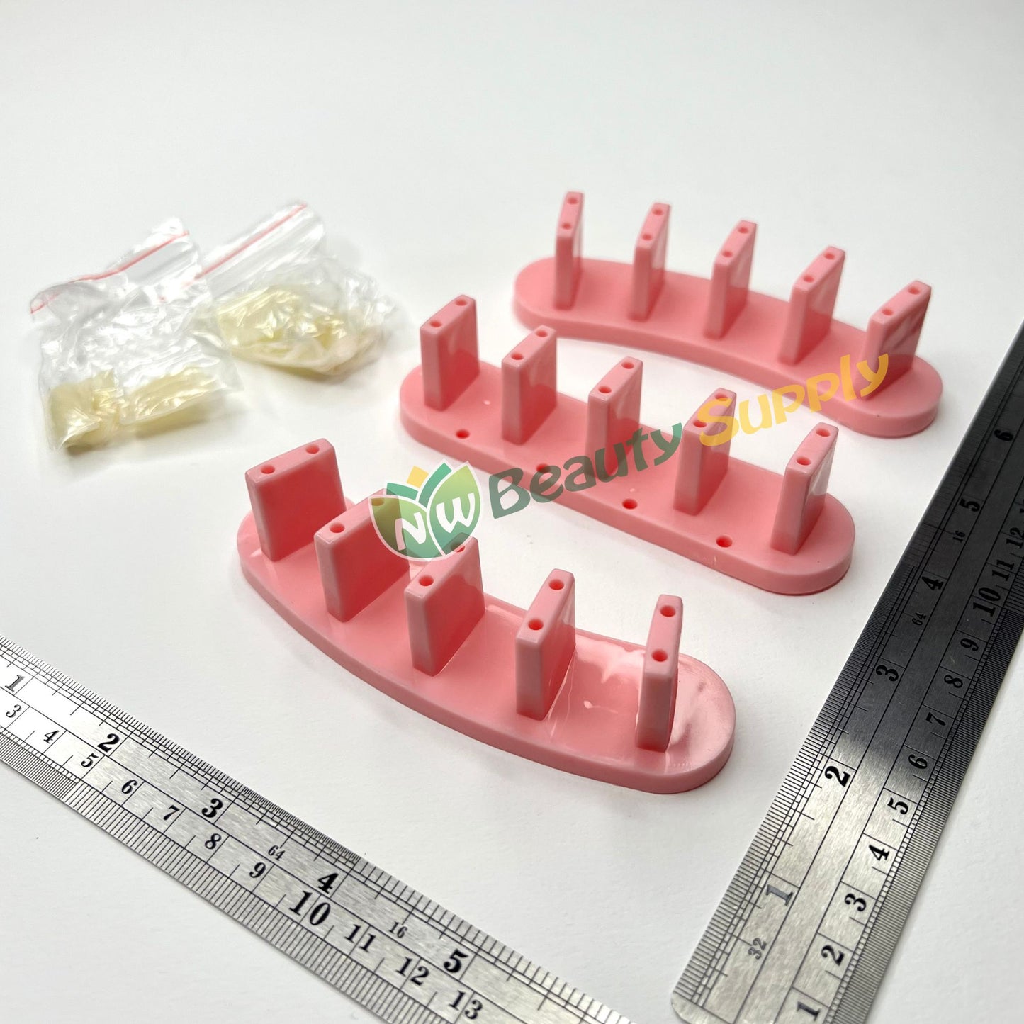 LIA Nail Art Stand - 3 pc + Tips