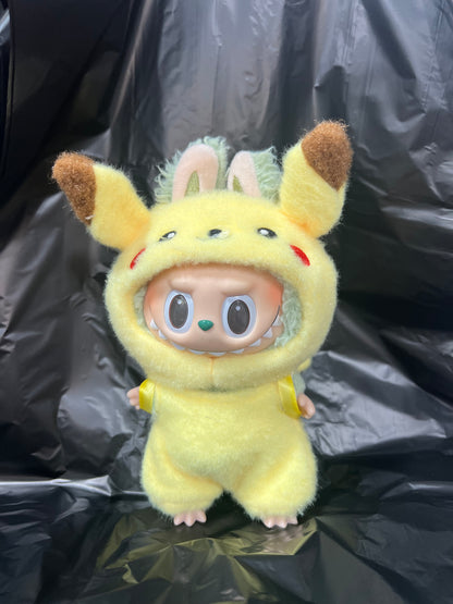 Doll Clothes fits Labu  #081 Pikachu