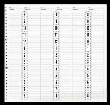 6 Column Leather Appointment Book Refill