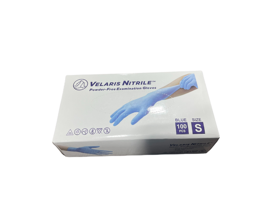 Velaris Blue Nitrile Glove Case