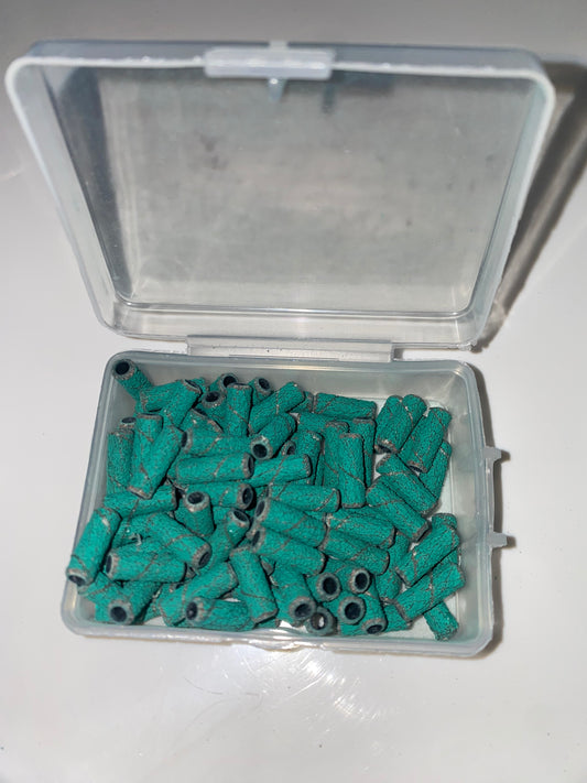 Green Sanding Bands Mini 100ct
