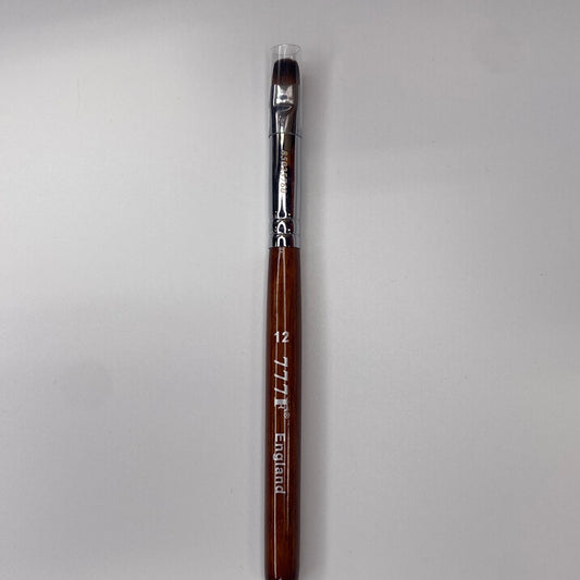 #12 777F Red Wood handle French Brush w Dotting Tool