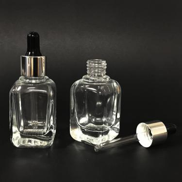 BER Square Bottle with Dropper