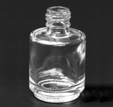 BER Empty Clear Nail Polish Bottle