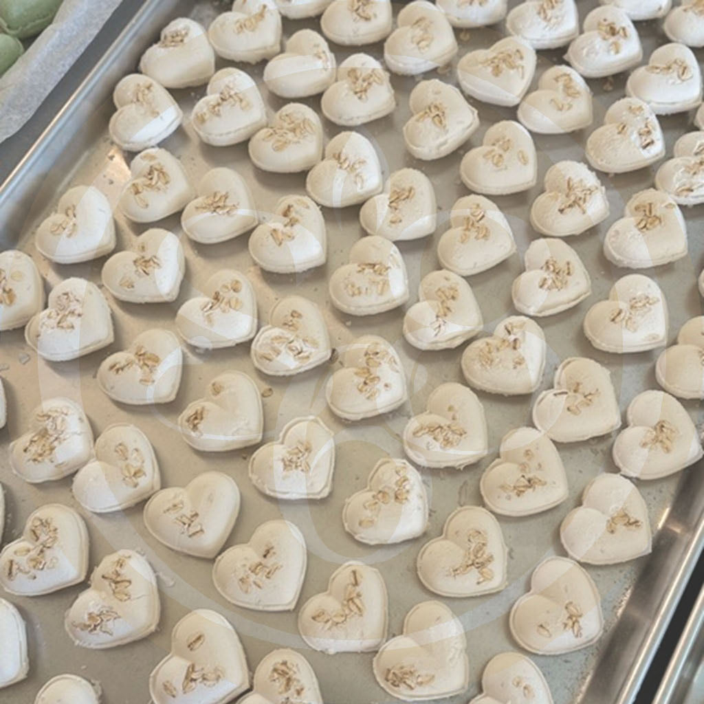 SOY 68 Heart Shaped Baby Bom Bath Soak (70 Each/Jar)