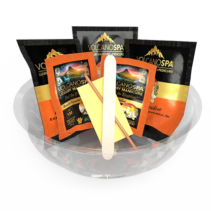 VolcanoSpa Luxury Manicure in a Bowl Beach Paradise (30/Case)