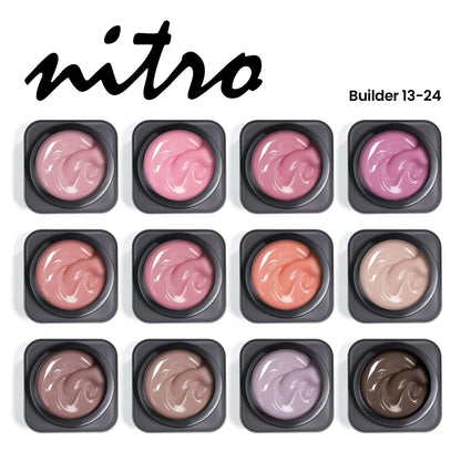 NITRO Builder Gel in Jar - Set 2 (#13-24)