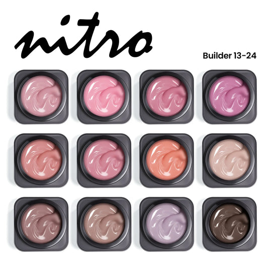 NITRO Builder Gel in Jar - Set 2 (#13-24)
