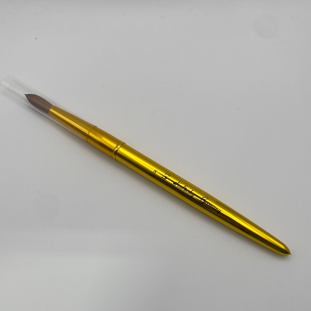 Z Gold Handle Kolinsky Brush #08