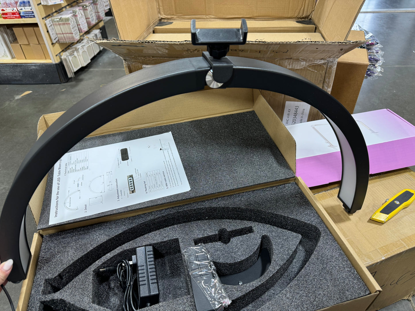 NEW Moon Lamp with Phone Mount