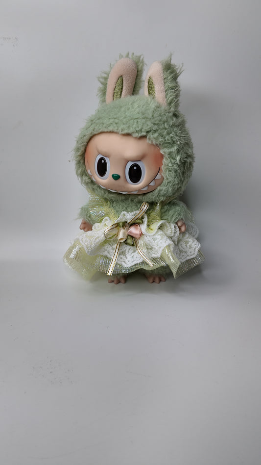 Doll Clothes fits Labu #111 Yellow Dress