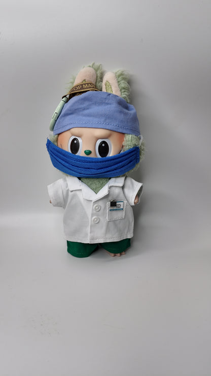 Doll Clothes fits Labu #106 Doctor Healthcare Hospital Uniform