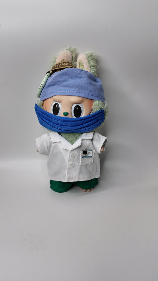 Doll Clothes fits Labu #106 Doctor Healthcare Hospital Uniform