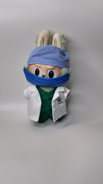 Doll Clothes fits Labu #106 Doctor Healthcare Hospital Uniform