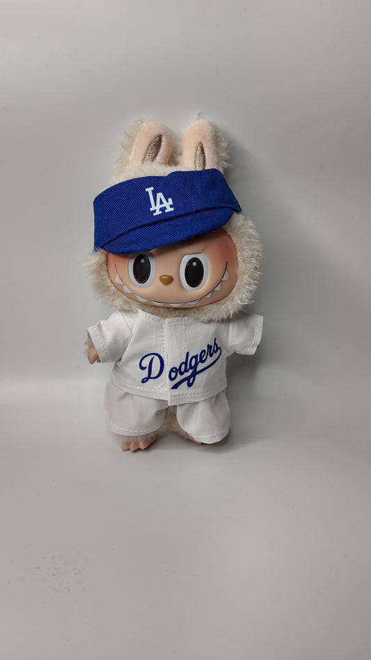 Doll Clothes fits Labu #104 Baseball Dodgers Outfit