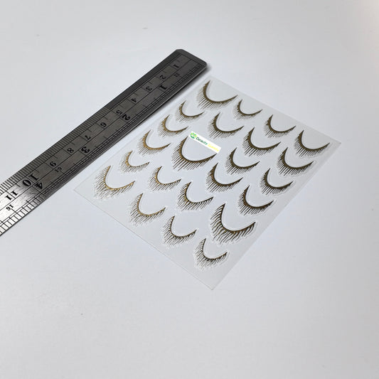 French Line with Hanging Strands Sticker Decal