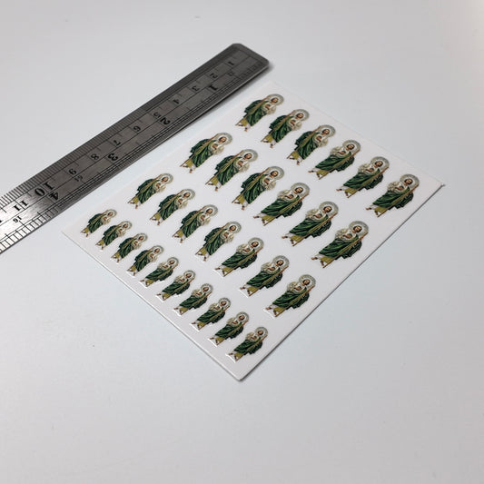 Jesus Standing Sticker Decal