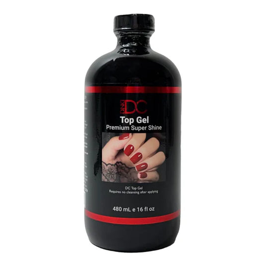DNDDC Top Coat Gel Premium Shine (16oz Refill)