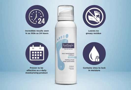 Footlogix Daily Maintenance Formula - 125ml/4.2 oz.