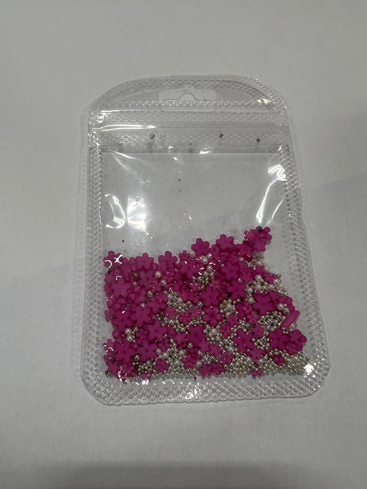 3D Daisy with Silver Beads