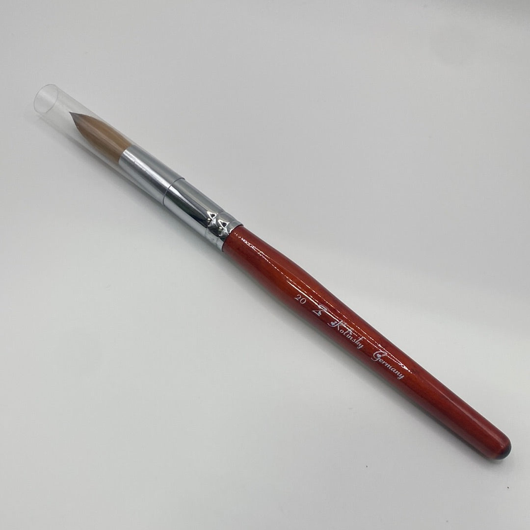 Z Wood Handle Kolinsky Brush #20