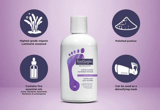 Footlogix Exfoliating Seaweed Scrub - 250ml/8.45 fl. oz.
