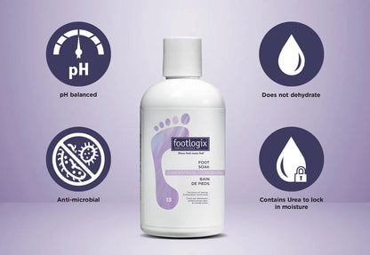 Footlogix Foot Soak - Retail Size - 250ml/8.45 fl. oz.