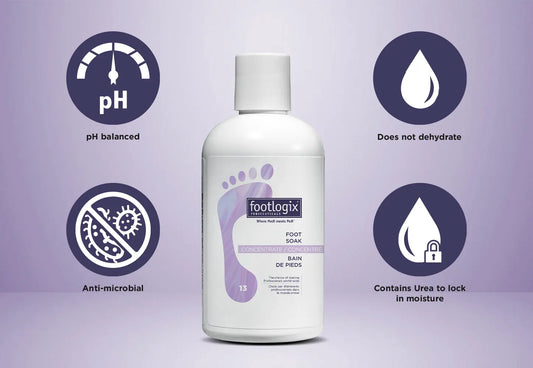 Footlogix Foot Soak - Retail Size - 250ml/8.45 fl. oz.