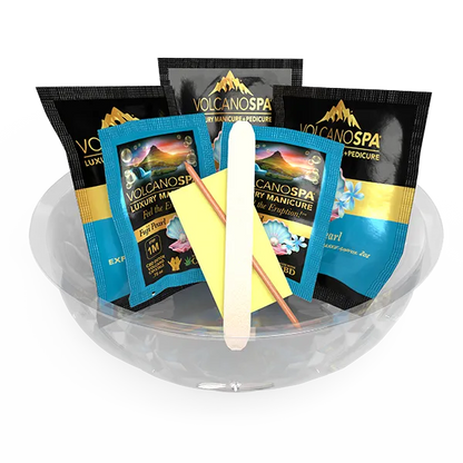 VolcanoSpa Luxury Manicure in a Bowl Fuji Pearl 30/Case