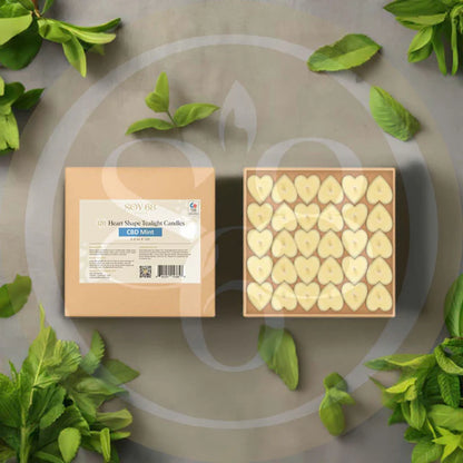 Soy 68 Heart Shaped Tealight Moisturizer Candle (120/box)