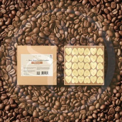 Soy 68 Heart Shaped Tealight Moisturizer Candle (120/box)